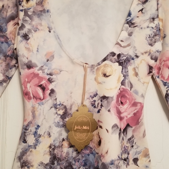 Floral mini dress - Picture 6 of 7